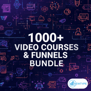 1000+ Video Courses & Funnels Bundle