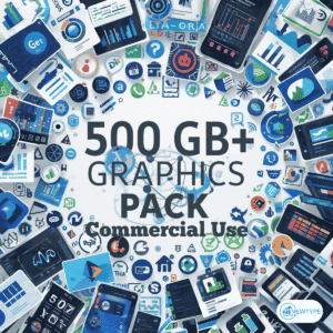 500 GB+ Graphics Pack Commercial Use