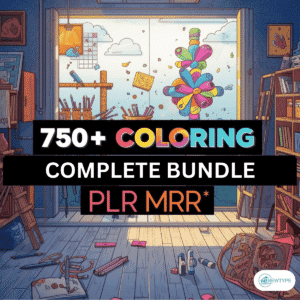 750+ Coloring Complete Bundle PLR MRR