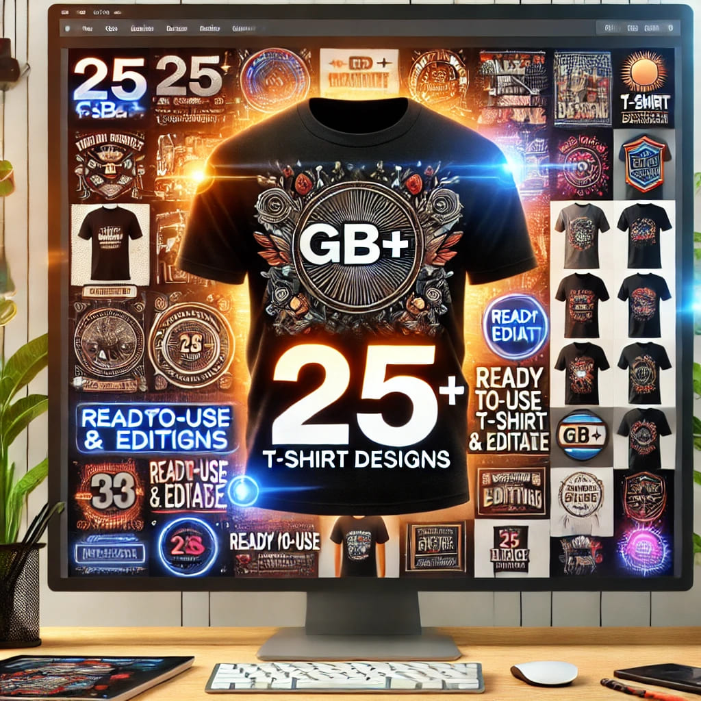 25 GB+ T-Shirt Designs – Ready-to-Use & Fully Editable! - Newtype ...